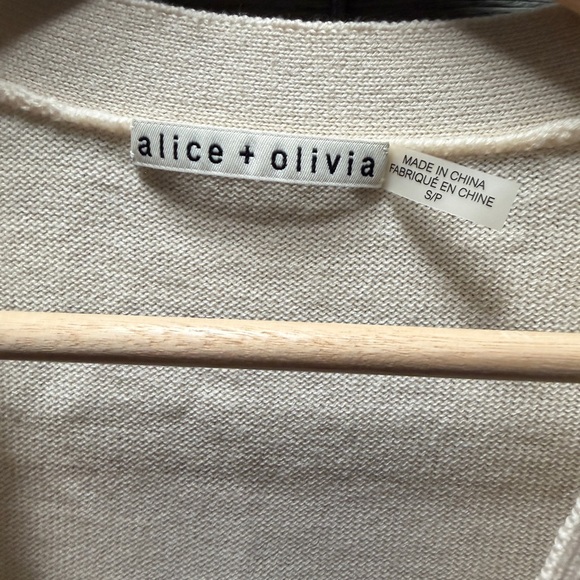 Alice + Olivia Bradford Stace Face Grandpa Cardigan - Picture 4 of 6